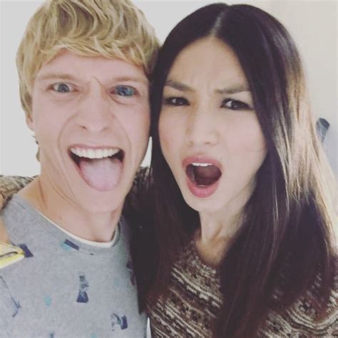 will tudor being human|will tudor and gemma chan.